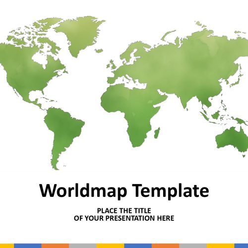 Global Business Map PowerPoint Template