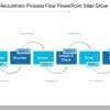 6 Step Recruitment Process Flow Power Point Template