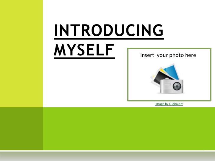 powerpoint presentation on yourself