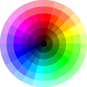 Do you know the simple color wheel can catch the eye?