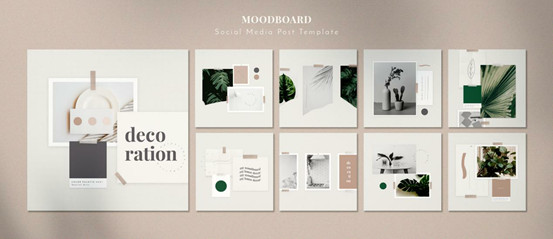 photoshoot mood board template