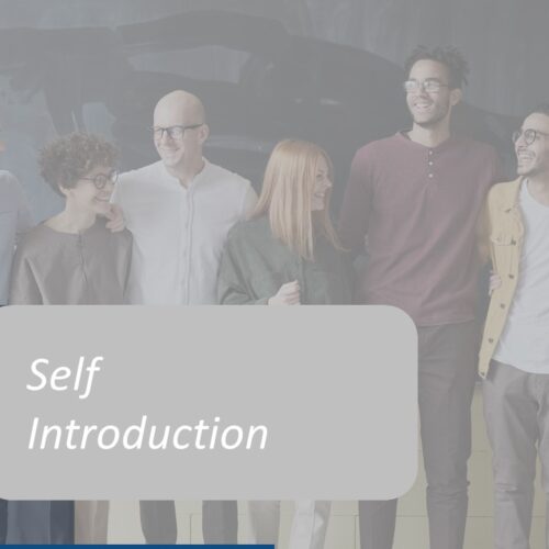 Self Introduction Presentation Template