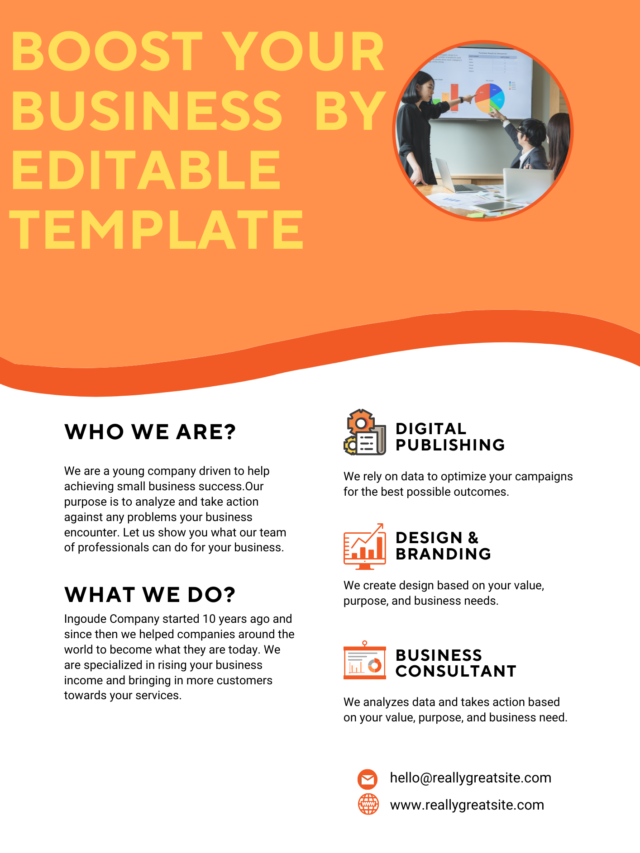 Boost your business by pre made powerpoint template