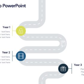 3 Year Roadmap PowerPoint Template - Slidevilla