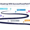 Business Roadmap With Success PowerPoint Template