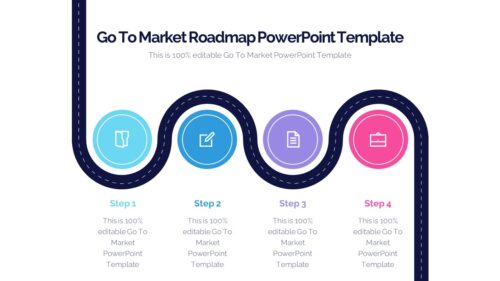 Go To Market Roadmap PowerPoint Template