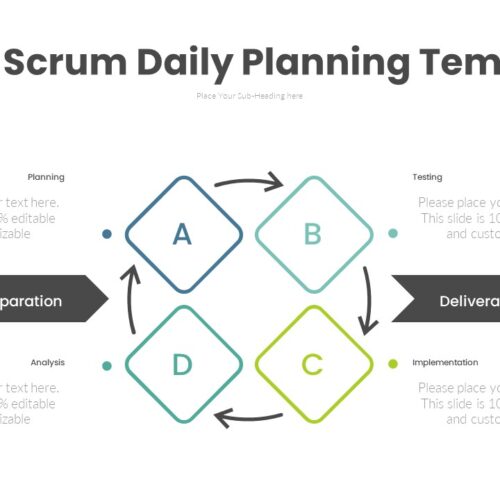 Agile Scrum Daily Planning Template