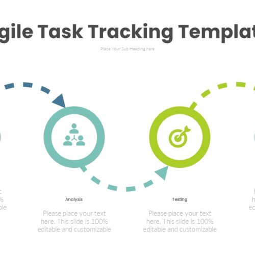 Agile Task Tracking PowerPoint Template