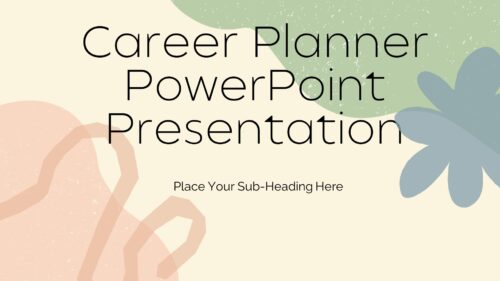 Career Planner PowerPoint Presentation