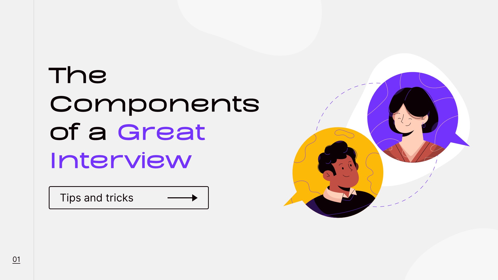 The Components of a Great Interview Presentation