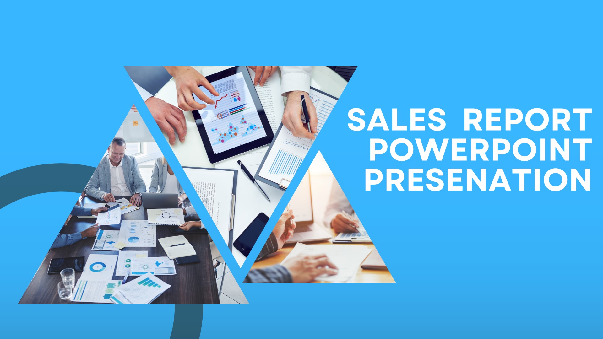 Sales Report PowerPoint Presentation