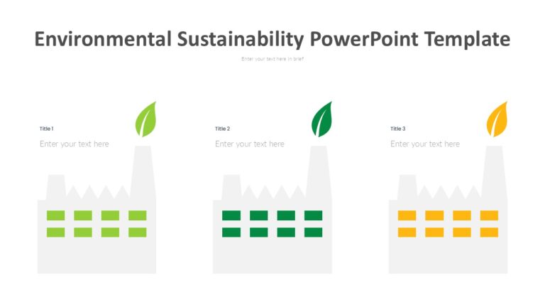 Environmental Sustainability PowerPoint Template - Slidevilla