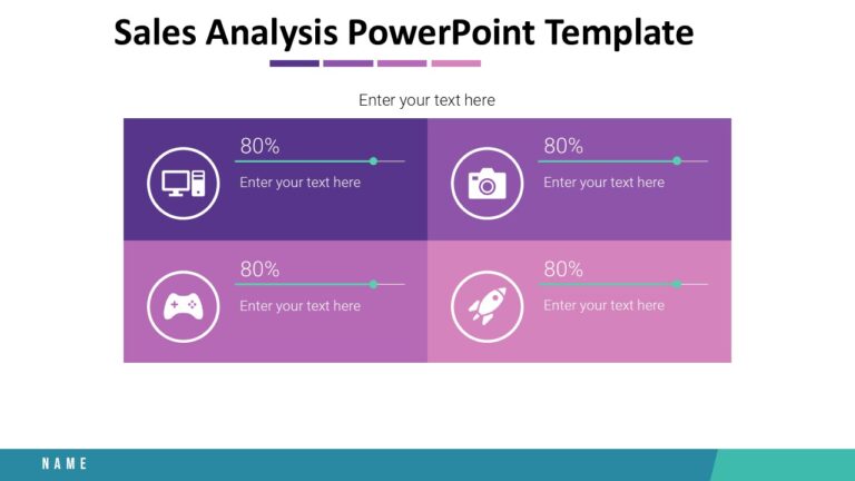 Sales Analysis PowerPoint Template - Slidevilla