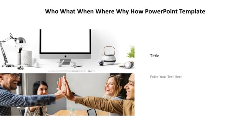 Who What When Where Why How PowerPoint Template - Slidevilla