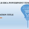 Light Bulb Idea PowerPoint Template