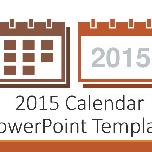Calender template for powerpoint
