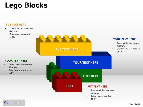 Lego Blocks PowerPoint template