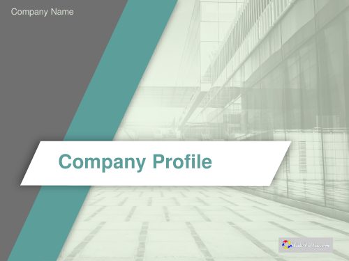 Company profile powerpoint template business slide