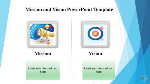 Mission and Vision template