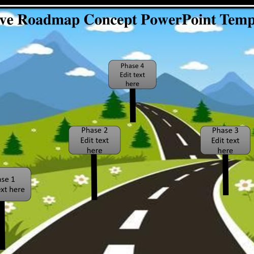 Creative Roadmap PowerPoint Template