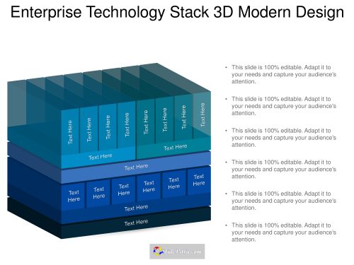 enterprise_technology_stack_3d_modern_ppt