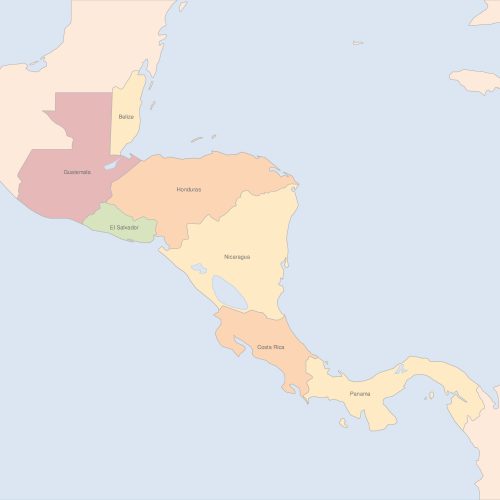 Central America PowerPoint template