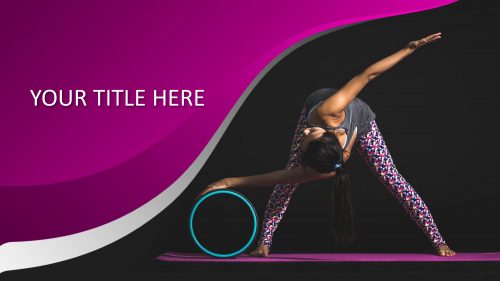 Free Fitness PowerPoint template