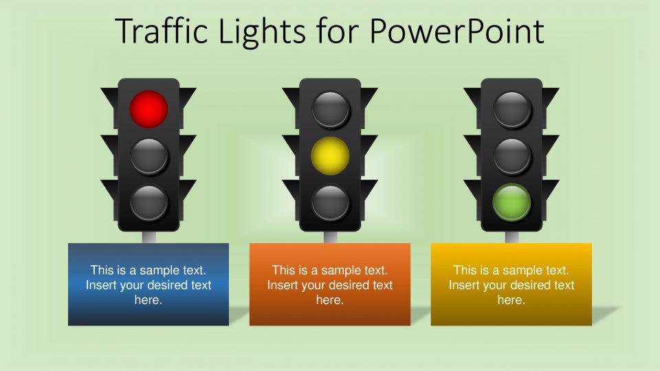Traffic Lights template - Slidevilla Within Stoplight Report Template