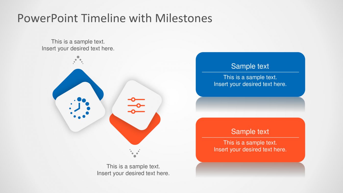 Timeline With Milestones Template: 100% Editable PPTx