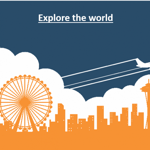 Free Travel template ppt