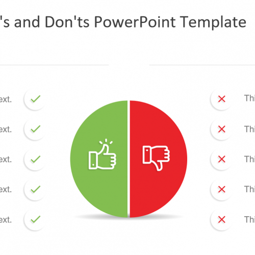 Do's and Don'ts PowerPoint Template