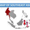Free South East Asia Map Template