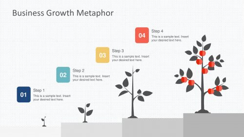 Business Growth-Tree metaphor template