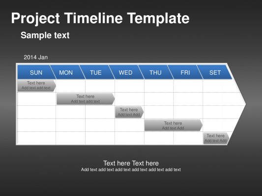 Project Timeline Diagram Template - Slidevilla