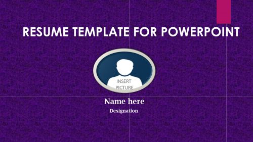 Professional Resume PowerPoint Template