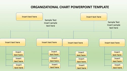 Organization Chart PowerPoint Template