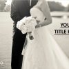 Wedding photography template