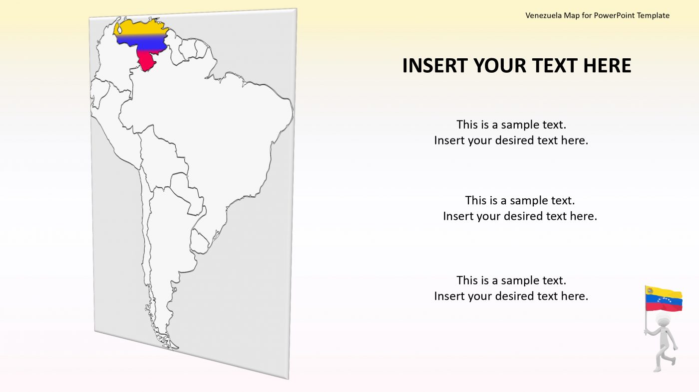 Venezuela Map For Powerpoint Template Slidevilla