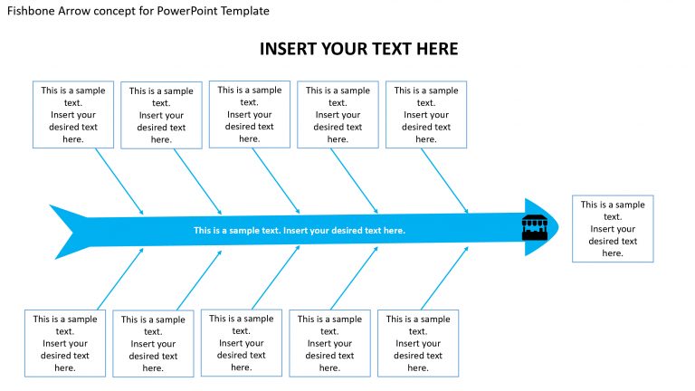 Curved Arrow PowerPoint Template - Slidevilla