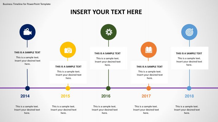 Business Timeline for PowerPoint Template - Slidevilla