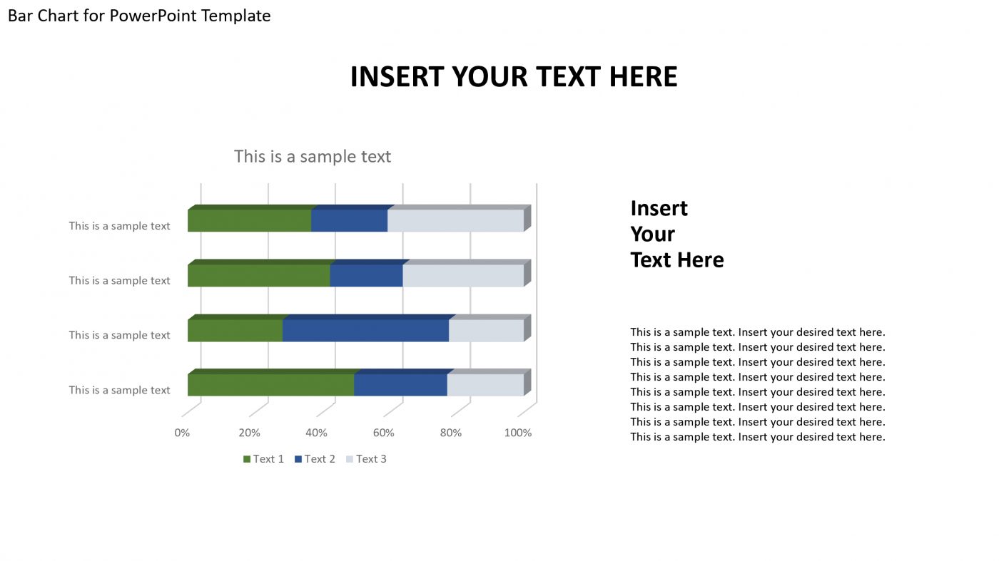 Bar Chart for PowerPoint Template - Slidevilla