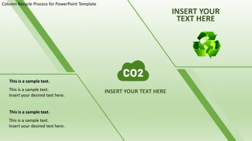 Column Recycle Process for PowerPoint Template