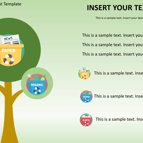 Tree Recycle for PowerPoint Template