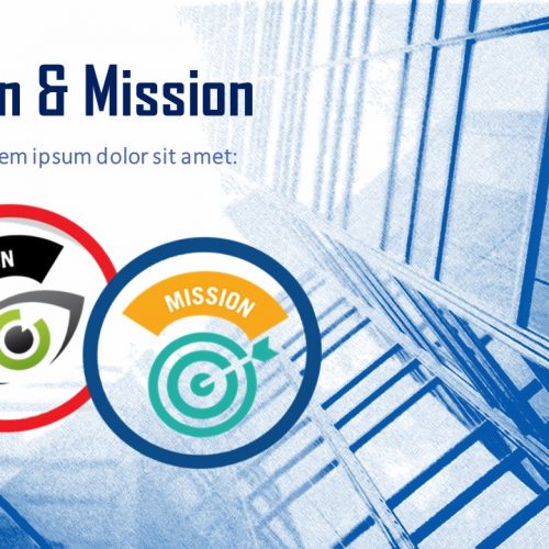 Mission and Vision PowerPoint Template