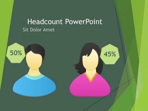 Headcount PowerPoint Slide