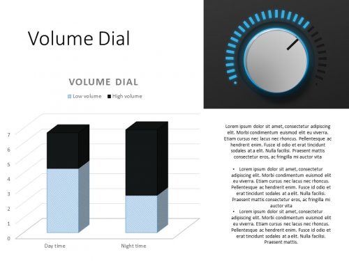 Volume Dial PowerPoint Template
