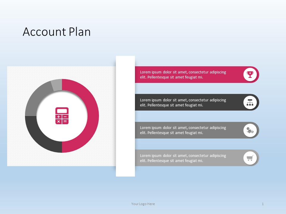 Account Plan PowerPoint Template Slide Template