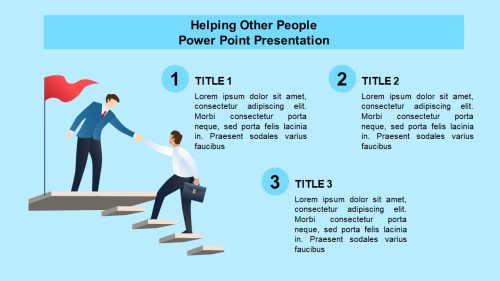 Helping Other People PowerPoint Template