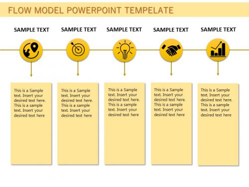 Flow Model PowerPoint Template