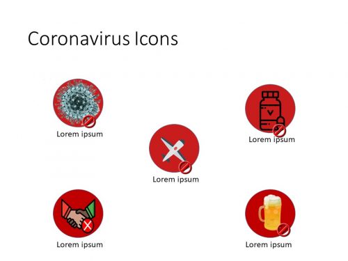 Coronavirus Icons for PowerPoint